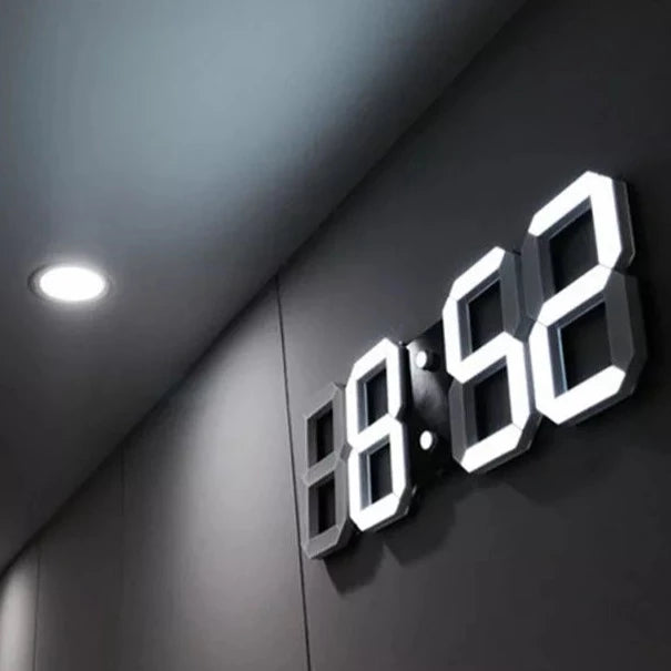 Modern Digital Wall Clock