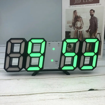 Modern Digital Wall Clock