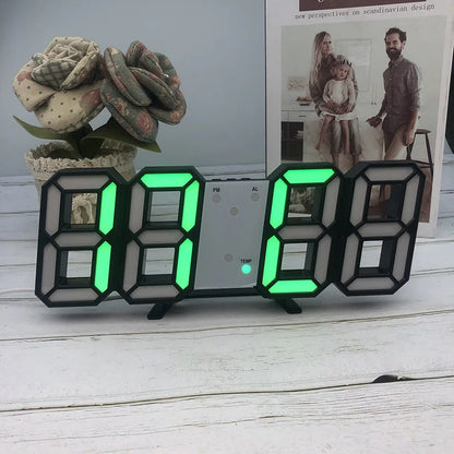 Modern Digital Wall Clock