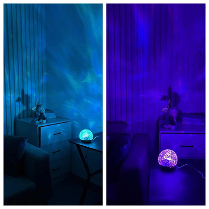 Water Ripple Night Light Lamp