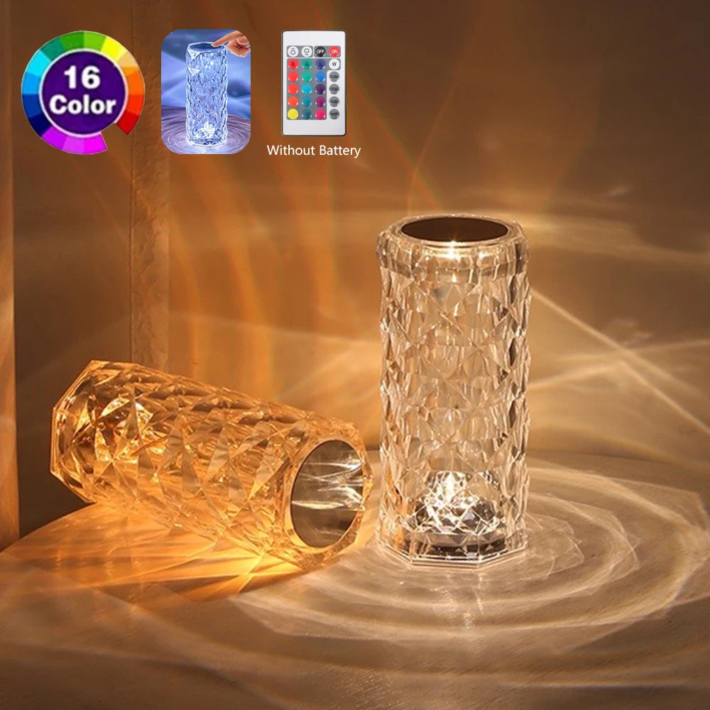 Crystal Table Night Light
