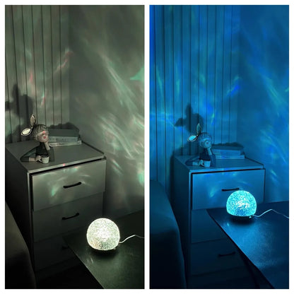 Water Ripple Night Light Lamp