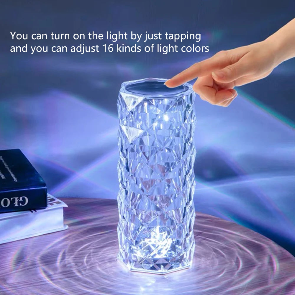 Crystal Table Night Light