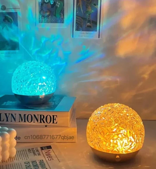 Water Ripple Night Light Lamp